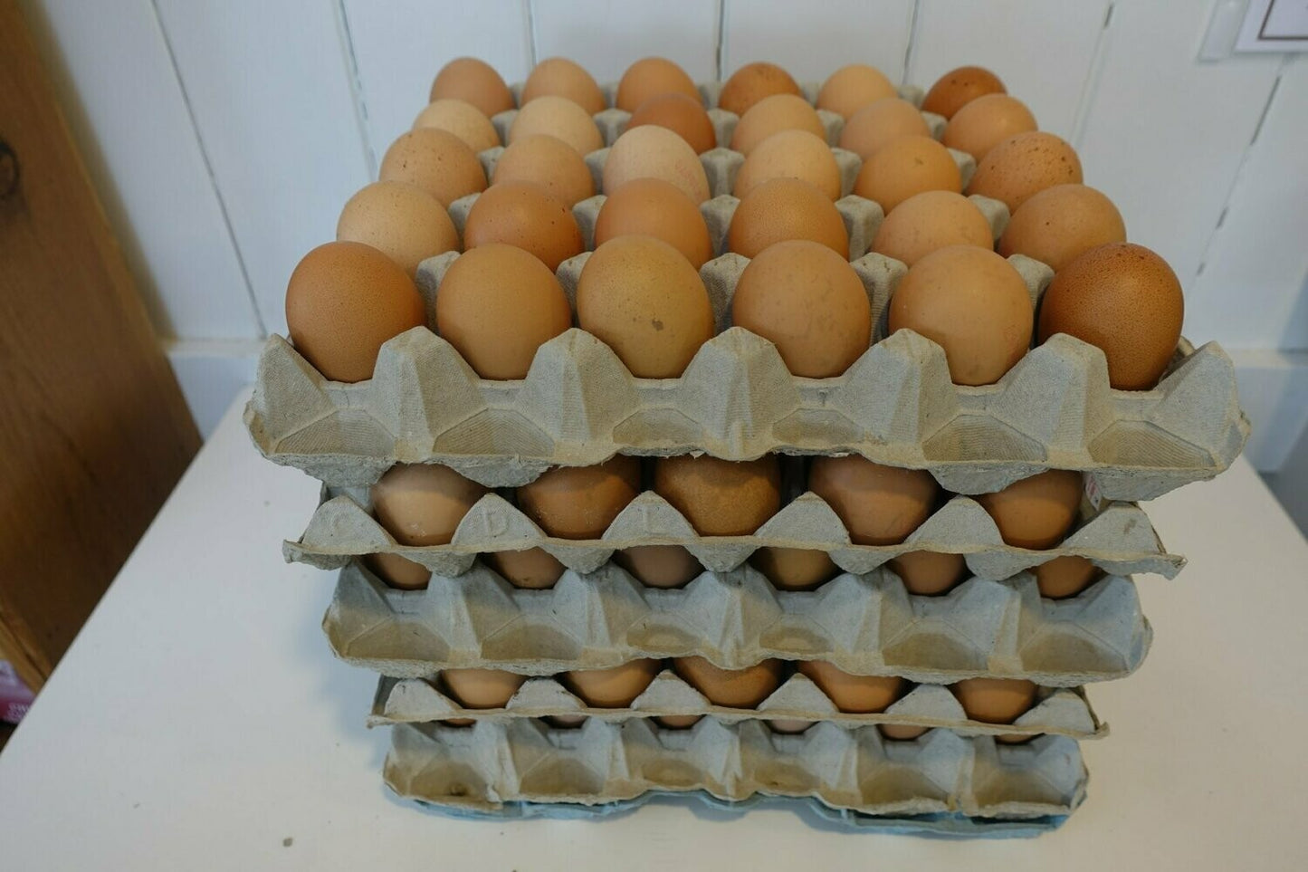 A dozen free range eggs