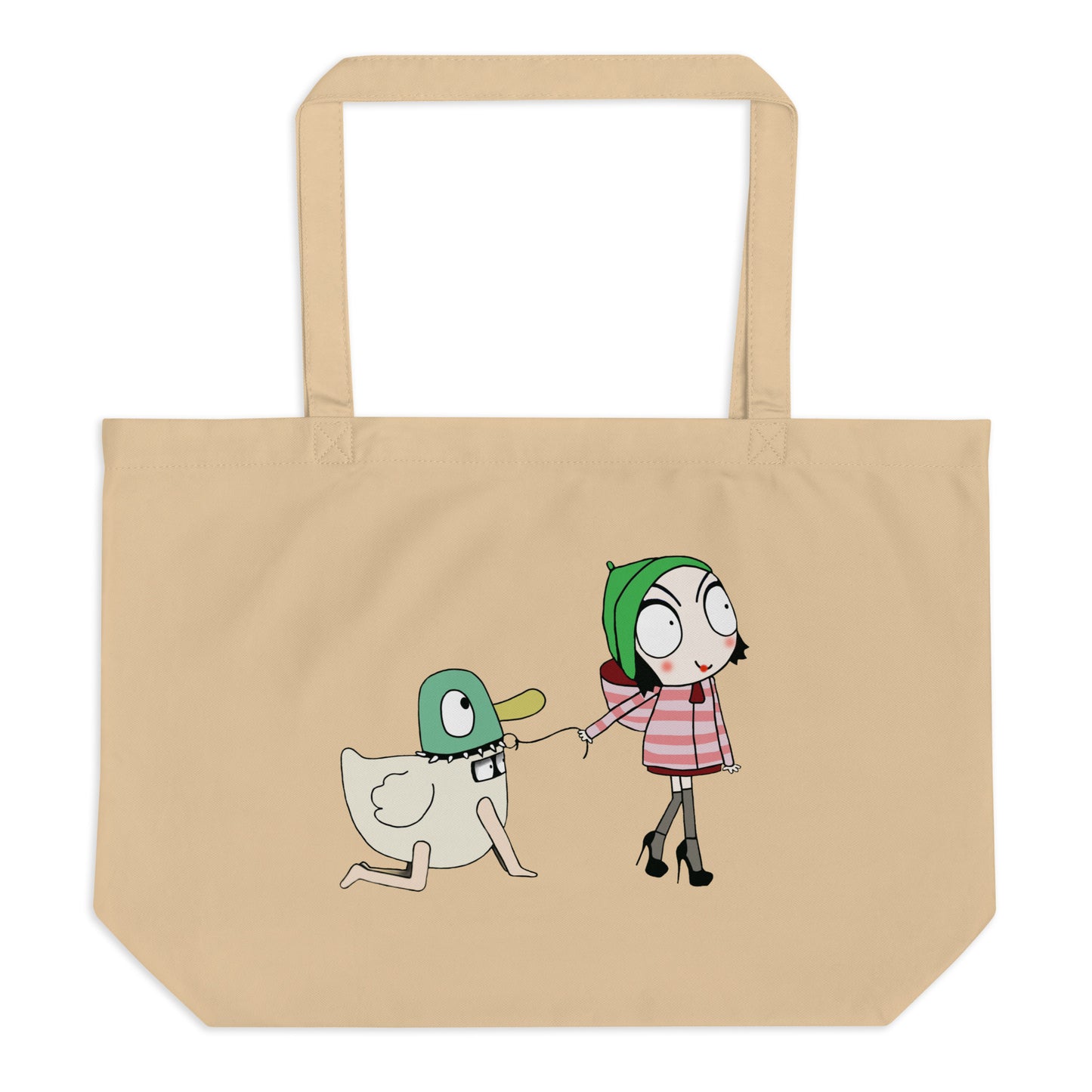 Sarah & Doug Large organic tote bag