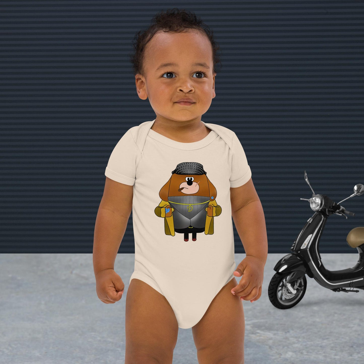 Dugee the Thugee Organic cotton baby bodysuit