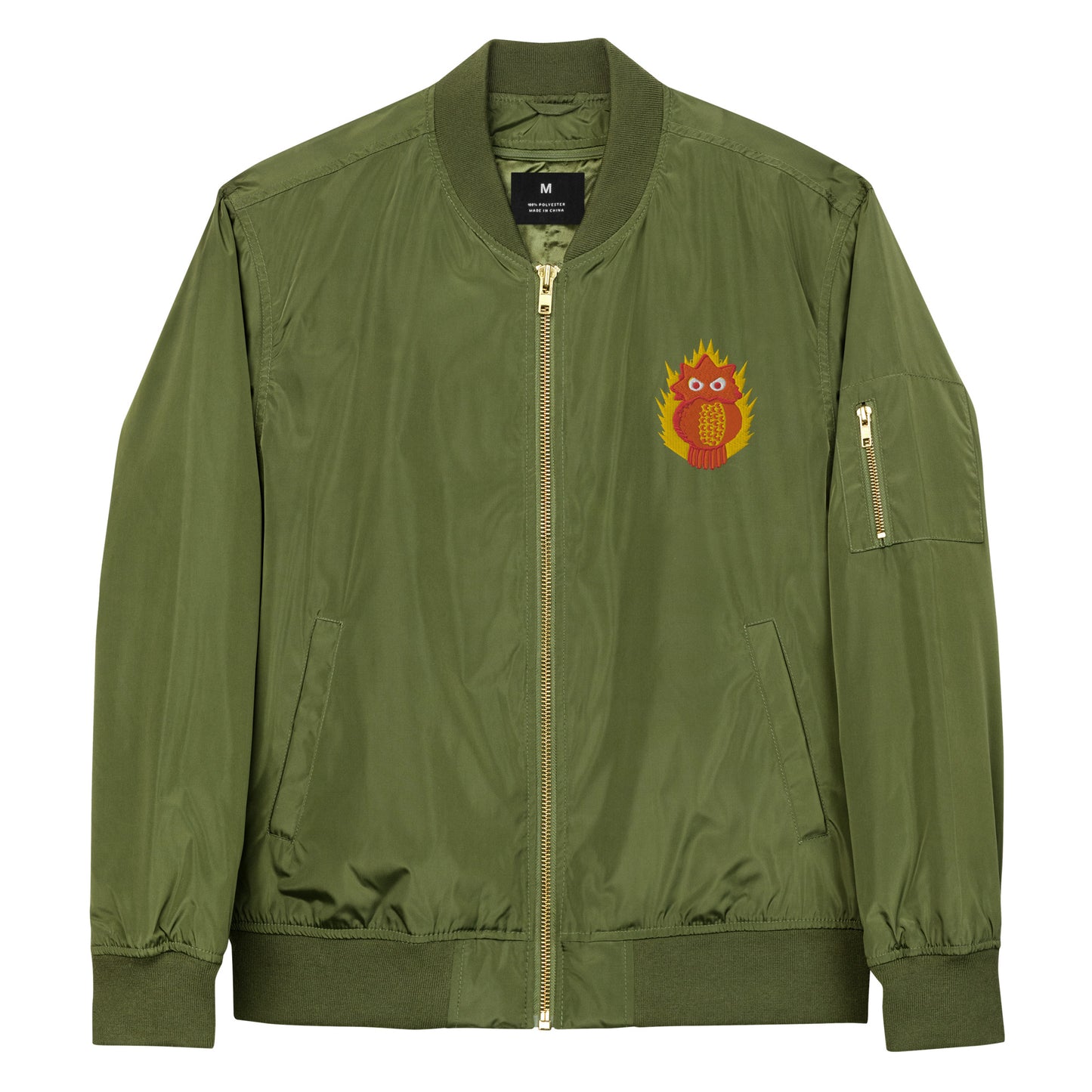 Peekaboo Premium recycled bomber jacket