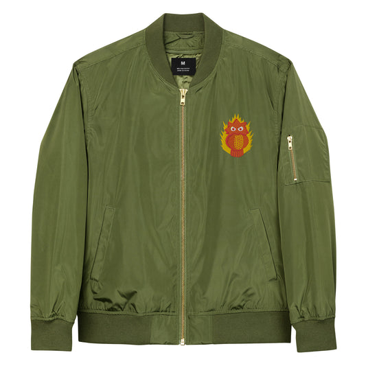 Peekaboo Premium recycled bomber jacket