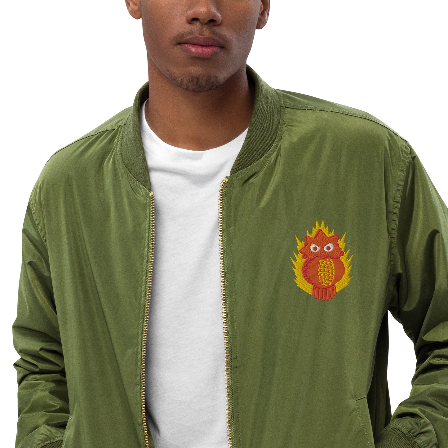 Peekaboo Premium recycled bomber jacket