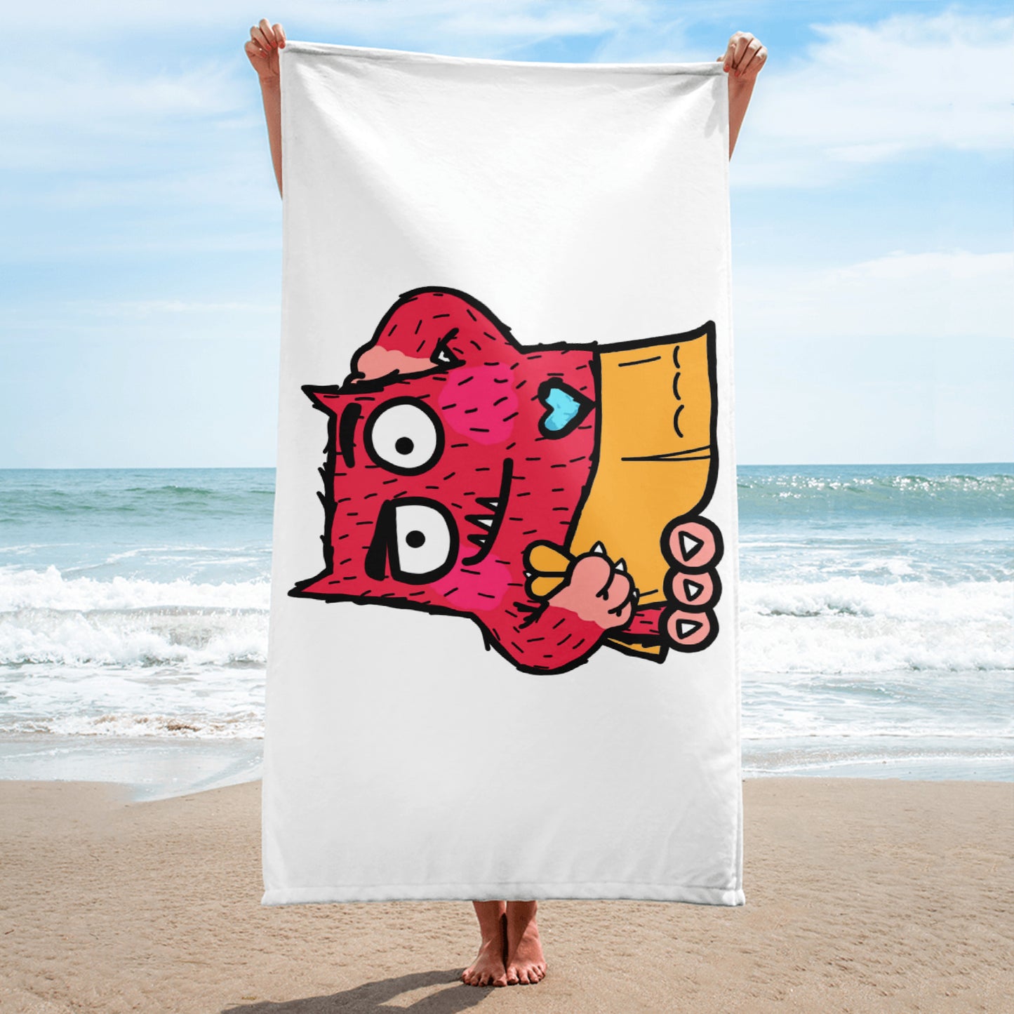 The Love Monster Towel