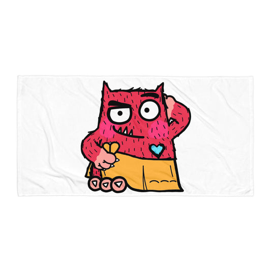 The Love Monster Towel