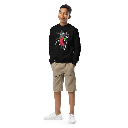 Bing Samurai Youth crewneck sweatshirt