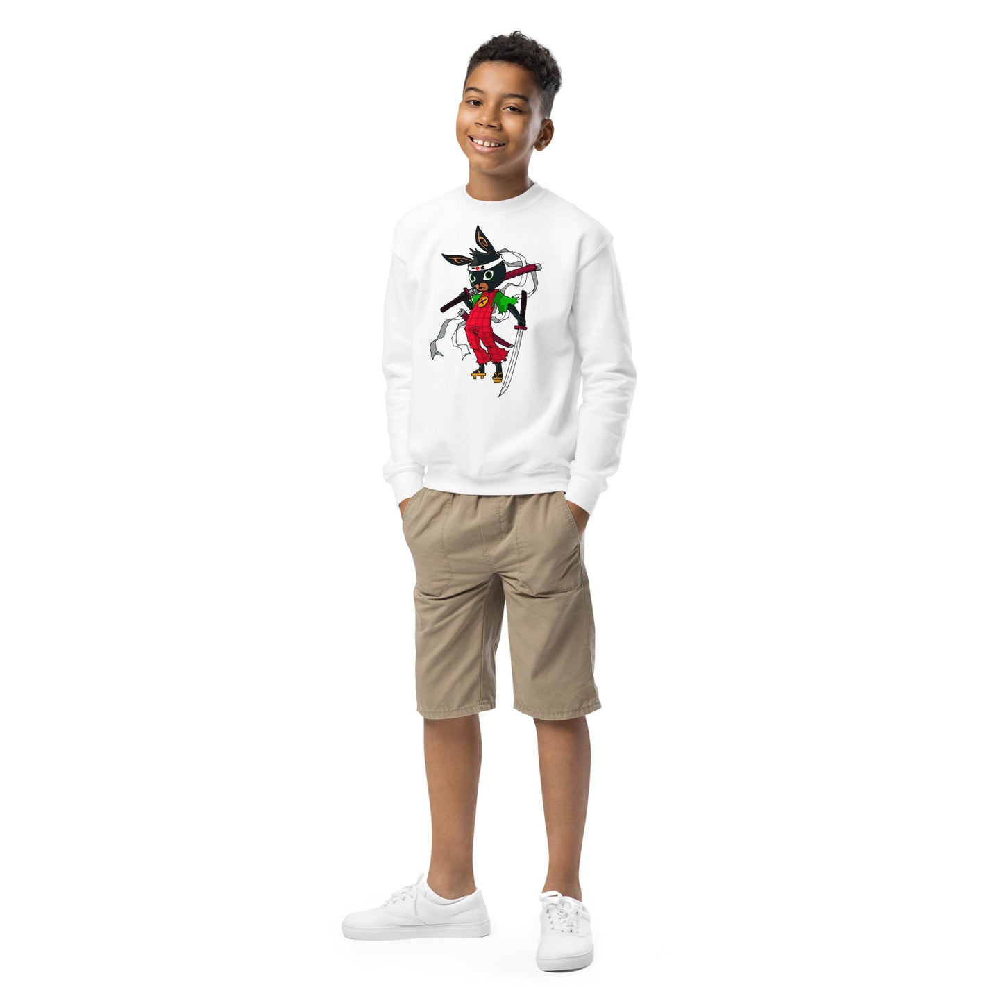 Bing Samurai Youth crewneck sweatshirt